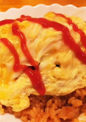 残った酢飯でオムライス-レシピのメイン写真