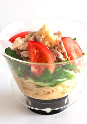 冷やし豚しゃぶうどん-レシピのメイン写真