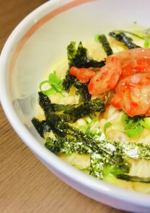 冷た〜い♪卵かけそうめん-レシピのメイン写真