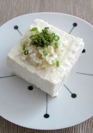 冷や奴　中華風葱生姜だれ-レシピのメイン写真