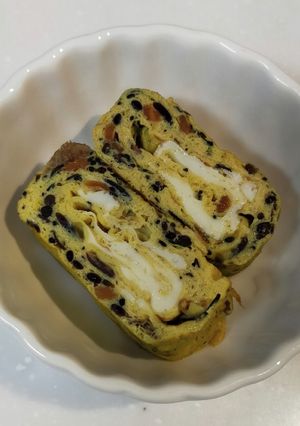 ひじきの卵焼き-レシピのメイン写真