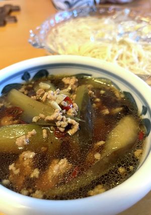 茄子のつけそうめん-レシピのメイン写真