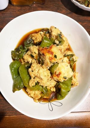 おからハンバーグとピーマンの和風煮-レシピのメイン写真
