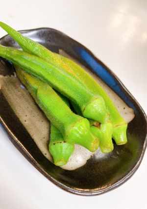 夏にピッタリ　オクラの浅漬け-レシピのメイン写真