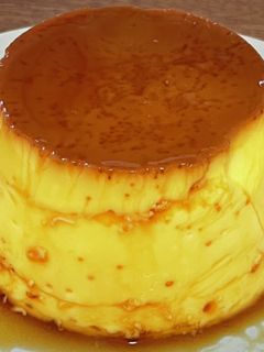 固めプリン(ケーキ型4号分)-レシピのメイン写真