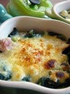 ほうれん草のチーズ焼き-レシピのメイン写真