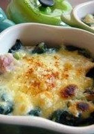 ほうれん草のチーズ焼き-レシピのメイン写真