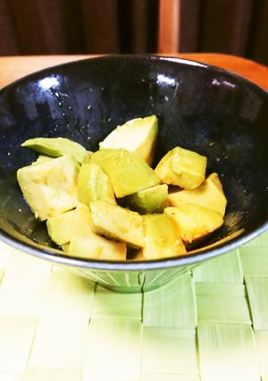 わさび醤油アボカドのごま油和え-レシピのメイン写真