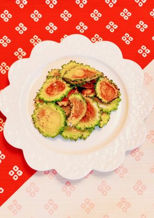 ドライゴーヤの素揚げ-レシピのメイン写真