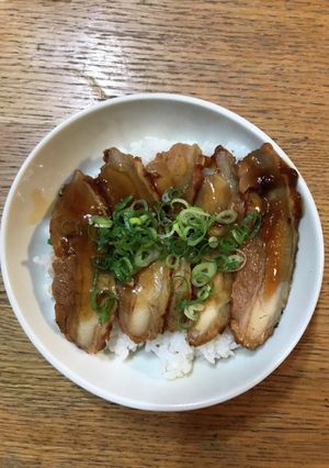 へたくそパパ→高校男子　鶏チャーシュー丼-レシピのメイン写真