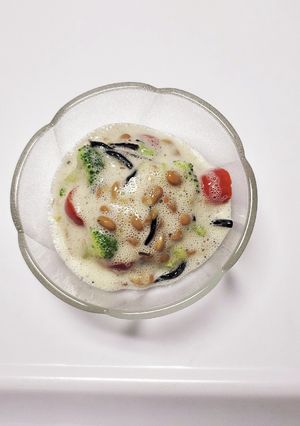 納豆とひじきのヨーグルトサラダ-レシピのメイン写真