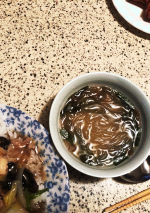 味噌汁に飽きた時のザーサイスープ-レシピのメイン写真