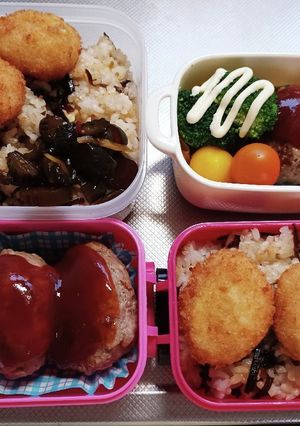 旦那、娘弁当(7/25)-レシピのメイン写真