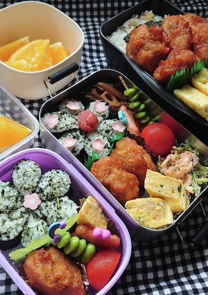 ❜22/7/25 3兄妹弁当-レシピのメイン写真