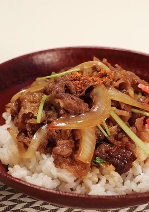 炒め牛丼-レシピのメイン写真