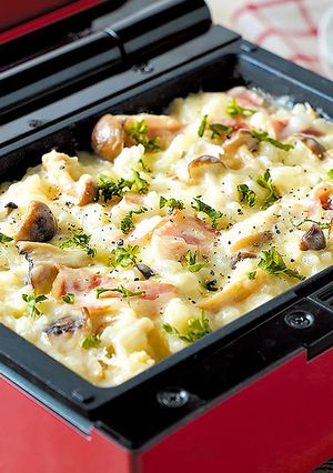 きのこのチーズリゾット-レシピのメイン写真