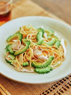 ゴーヤの塩焼きそば-レシピのメイン写真