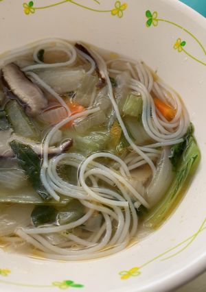 ビーフンスープ☆給食メニュー-レシピのメイン写真