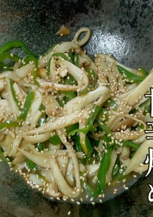 あと1品！エリンギとピーマンの甘辛炒め-レシピのメイン写真