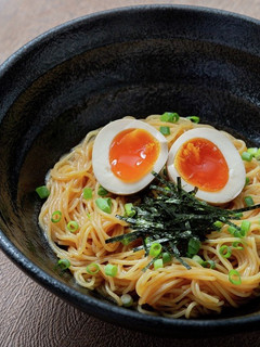電子レンジで油そば風豆そうめん-レシピのメイン写真
