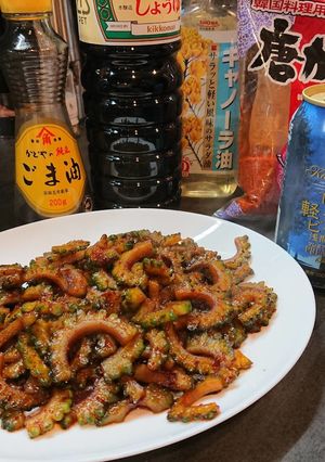 夏を乗り切る！ゴーヤのピリ辛炒め-レシピのメイン写真