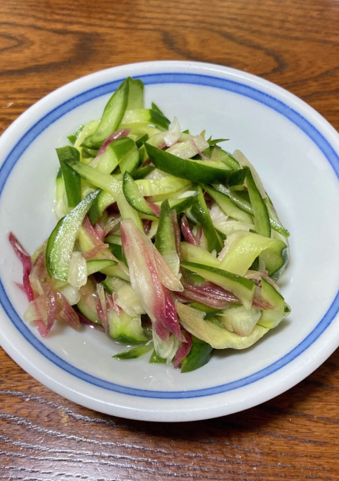 胡瓜と茗荷の酢の物-レシピのメイン写真