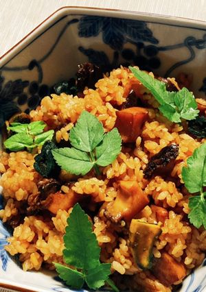 旨味たっぷり生アワビの中華風炊き込みご飯-レシピのメイン写真
