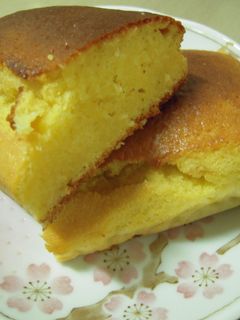 ホットケーキミックスでゆず茶ケーキ!!-レシピのメイン写真