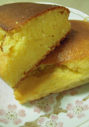 ホットケーキミックスでゆず茶ケーキ！！-レシピのメイン写真