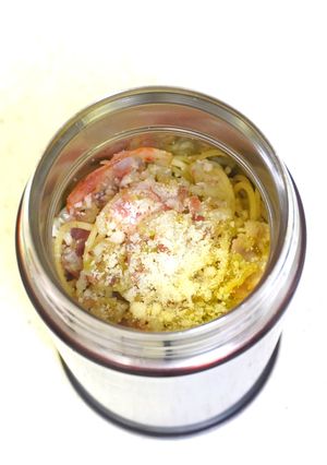 夏の香り！みょうがとバジルパスタ-レシピのメイン写真