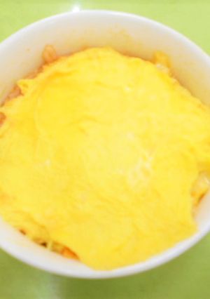 【バランス】レンチン♪オムライス-レシピのメイン写真