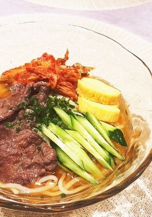 冷麺スープの作り方-レシピのメイン写真