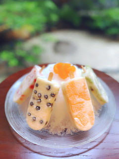 のんびり食べても溶けにくいフルーツアイス-レシピのメイン写真