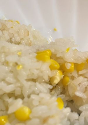 モチモチ芯ごととうもろこしご飯★材料2つ-レシピのメイン写真