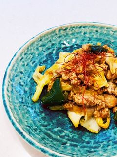 キャベツと豚ひき肉の味噌炒め-レシピのメイン写真