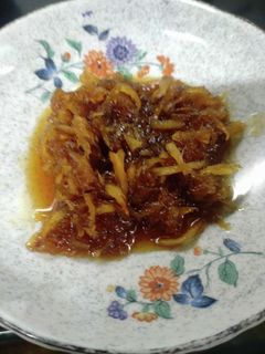 生姜の佃煮-レシピのメイン写真