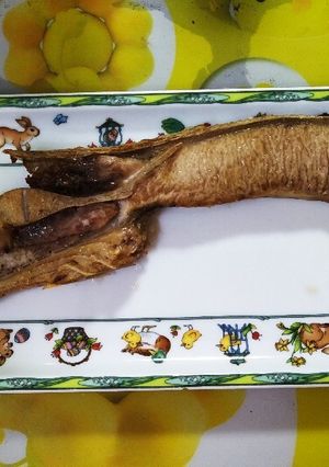 ヘルシオでマグロのカマの塩焼き-レシピのメイン写真