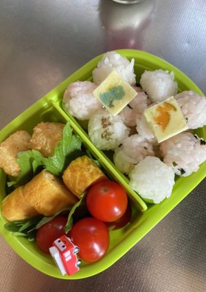 幼稚園で1人で食べれるお弁当-レシピのメイン写真