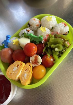 夏休みのお弁当⑤-レシピのメイン写真