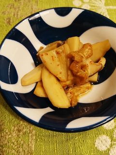 エリンギ甘辛炒め煮-レシピのメイン写真