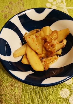 エリンギ甘辛炒め煮-レシピのメイン写真