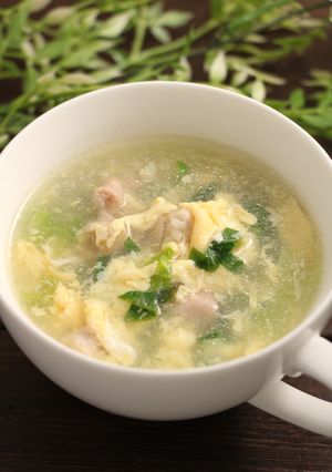 簡単！白湯コラーゲンスープ　親子丼風味-レシピのメイン写真