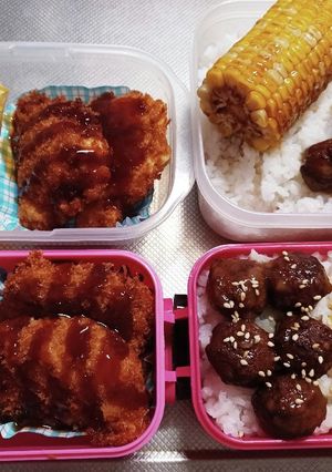 旦那、娘弁当(7/26)-レシピのメイン写真
