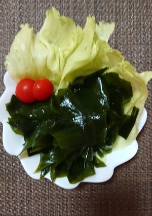 生ワカメのさっぱりサラダ-レシピのメイン写真
