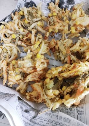 初心者でもできるかき揚げ-レシピのメイン写真