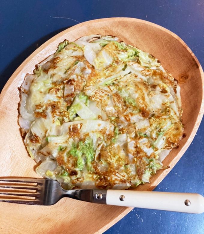 ヘルシーかも☆白菜のチーズガレット-レシピのメイン写真