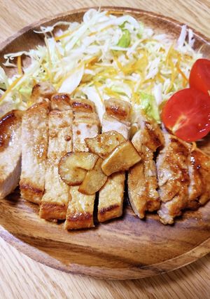 豚ロースのにんにく醤油漬けソテー-レシピのメイン写真