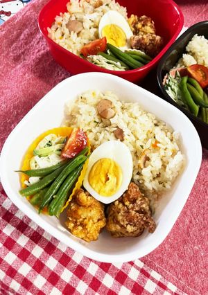 20220726夏休みお弁当-レシピのメイン写真