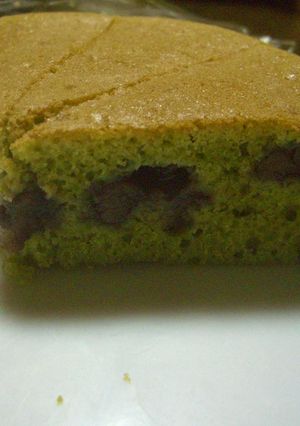 炊飯器で抹茶あずきケーキ-レシピのメイン写真