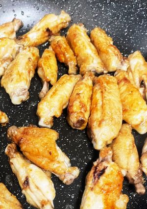 簡単!おつまみにも!手羽中オイスター炒め-レシピのメイン写真